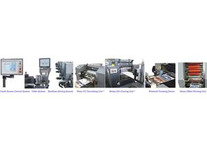 Machine d'impression offset pour étiquettes PS 