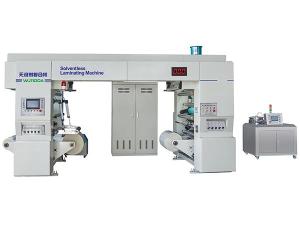 Machine de laminage sans solvant